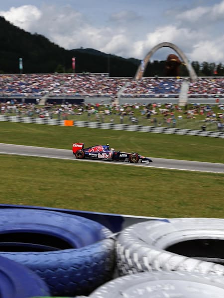 The Red Bull Ring circuit in Austria