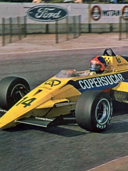 Emerson Fittipaldi in azione con la Copersucar