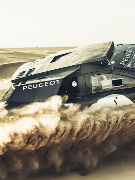 Carlos Sainz à Erfoud