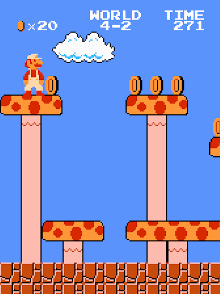 『スーパーマリオブラザーズ』