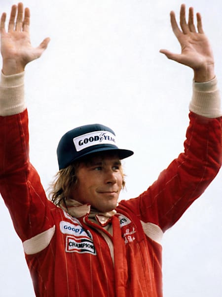 1976年イギリスGPでのハント