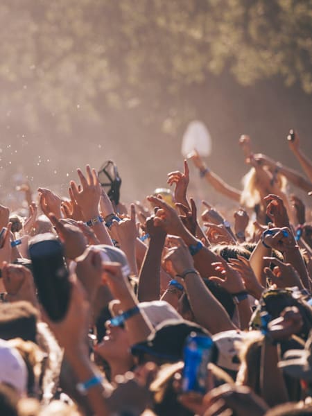 Muy juntos en Lollapalooza.