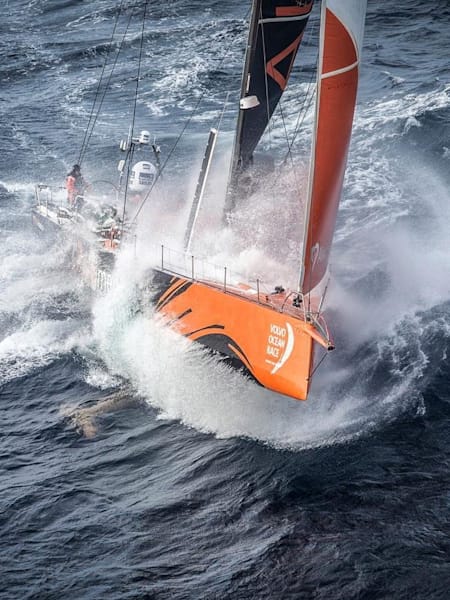 Team Alvimedica passing by Costa da Morte 