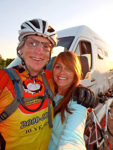 Kurt Searvogel a 112 000 kilometrů na kole - Alicia