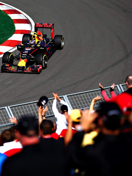 Red Bull Racing Pilot Max Verstappen beim Kanada Grand Prix der F1 2016