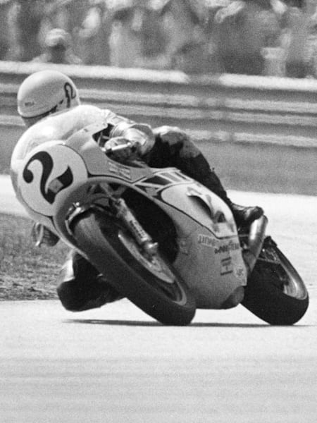 An American racing legend, Kenny Roberts