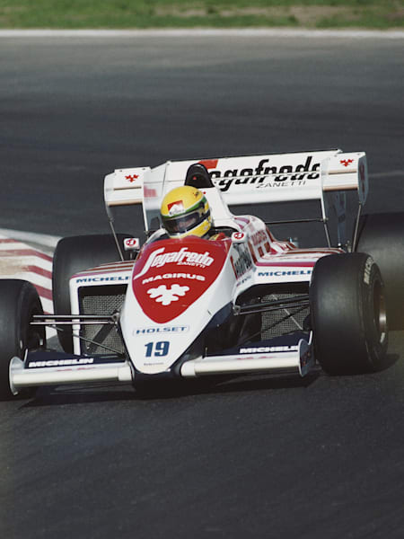 En 1984, Senna fue el principal piloto de Toleman en el Mundial de F1.