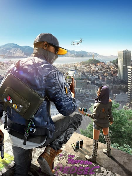 Watch Dogs 2 : Les personnages du nouveau jeu vidéo Watch Dogs 2 à San Francisco.