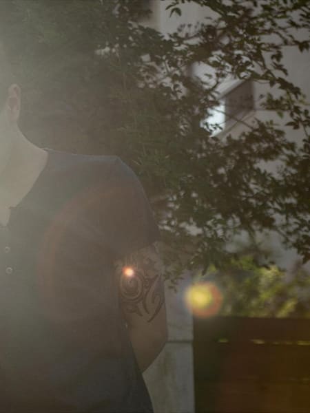 A shot of Amer ‘Miracle-’ Al-Barkawi