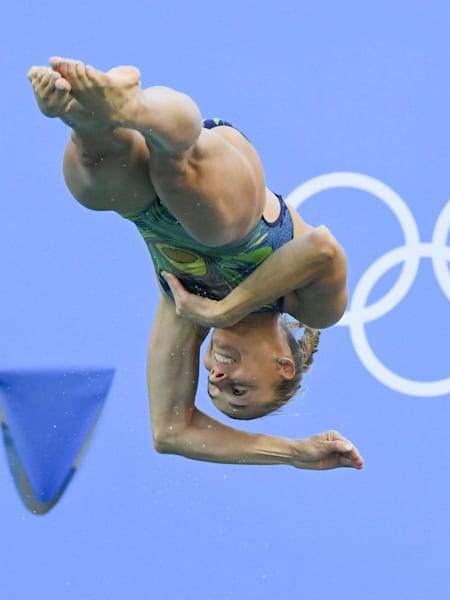 Tania Cagnotto durante i Giochi Olimpici