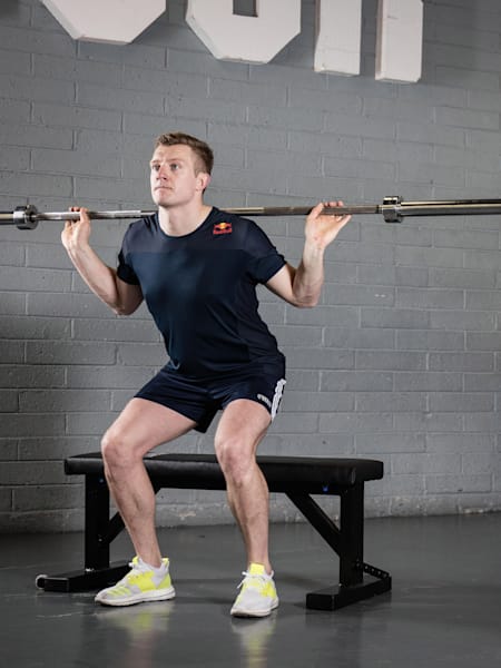 Weighted squats