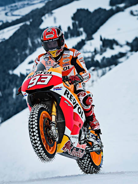 marc marquez motogp bike alps