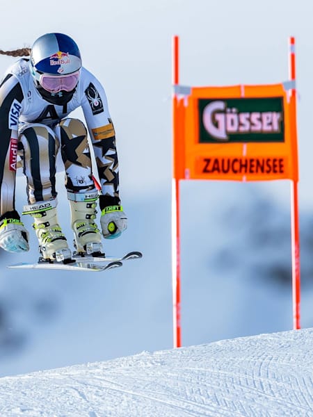 Lindsey Vonn in discesa libera a Zauchensee