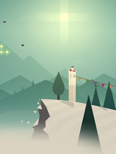 A screenshot of Alto's Adventure