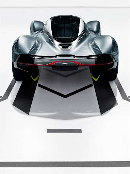 Design by Aston Martin, chassis by Red Bull Racing