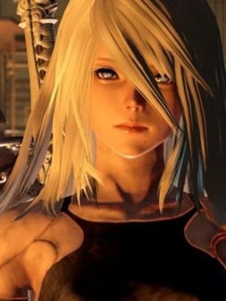 A screenshot of Nier Automata