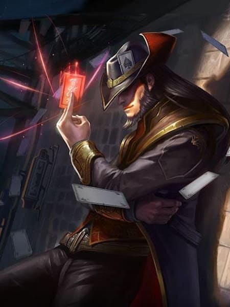 Twisted Fate is one of the few League of Legends champions left with RNG on his kit