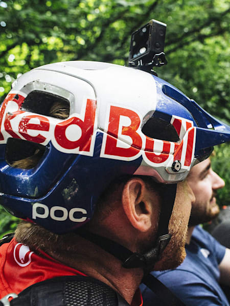 A picture of Danny MacAskill filming Wee Day Out