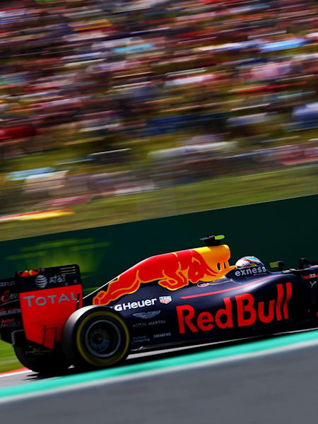 Max Verstappen in Spain
