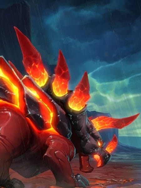 Hearthstone Global Games is the CCG’s Olympics Journey to Un’Goro art showing creatures about to battle