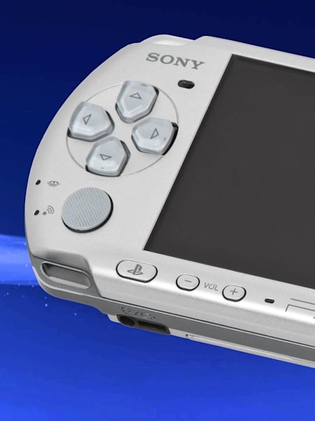 Bílá verze Sony Playstation Portable PSP