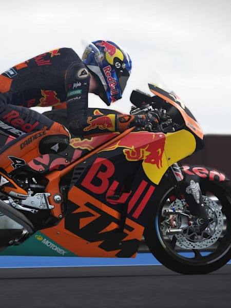 The Red Bull-sponsored KTM The Red Bull KTM in MotoGP 17
