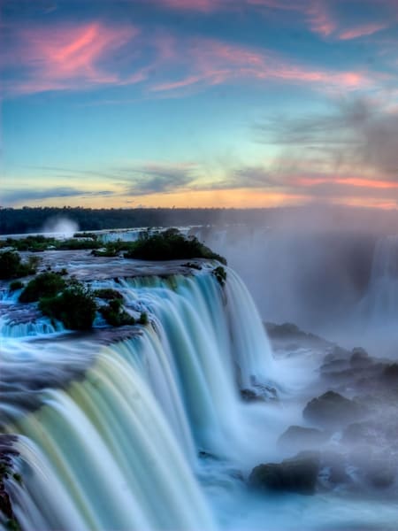Voller Energie: die Cataratas del Iguazú!