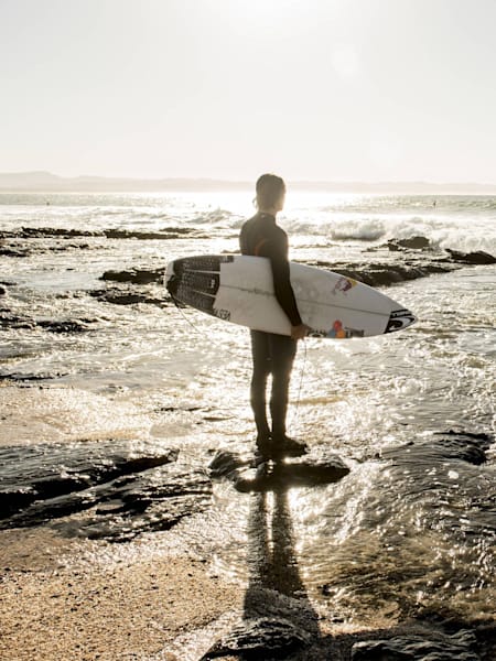 Jordy Smith eye's the bottom section Jordy Smith eye's the bottom section