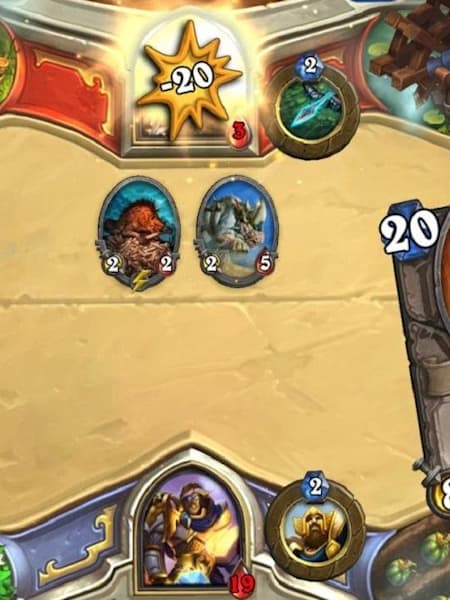 A screenshot featuring the One Punch Paladin deck