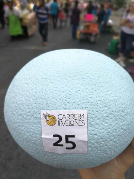 Número de la Carrera de Melones