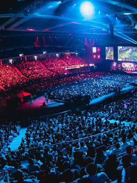 An image of the stadium for Worlds 2017 quarter finals