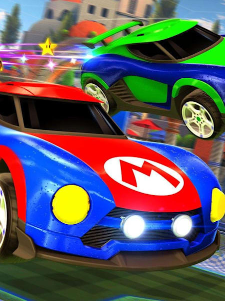 A screenshot from Rocket League on Nintendo Switch.