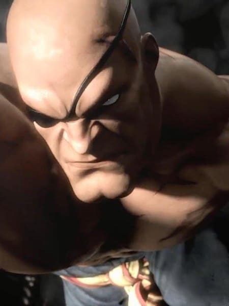 Sagat in the latest Street Fighter V trailer.