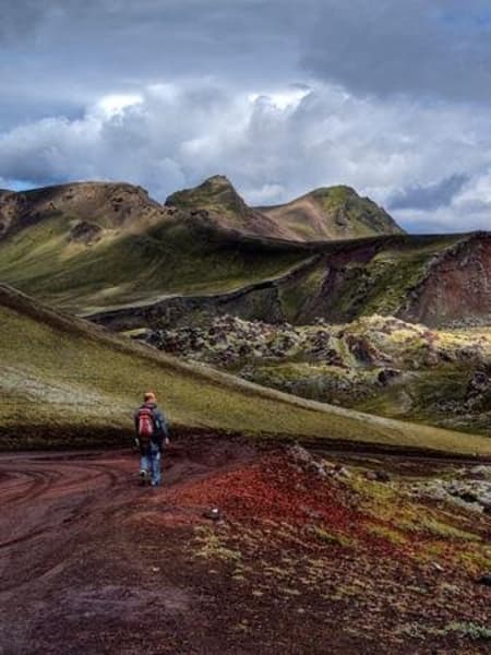 ランドマンナロイガル山地はアイスランド屈指の自然美を秘めている