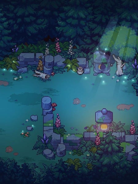A new screen shot from forthcoming video game Spellbound showing a character exploring.