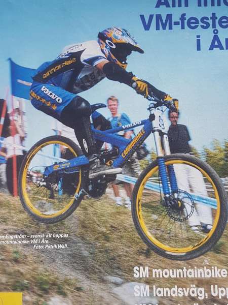 The pressure was on at the World Champs in Åre 1999.