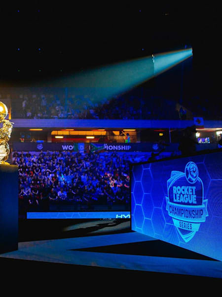 A photo of the RLCS Trophy