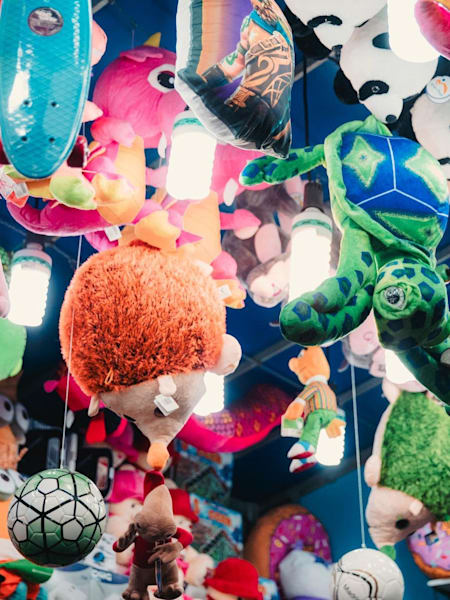 Peluches de feria