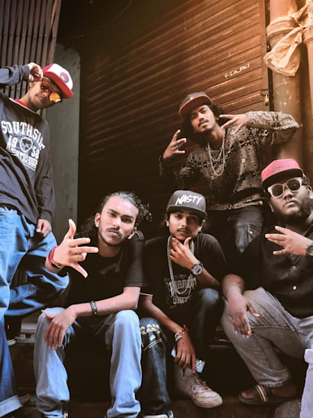7Bantai'Z is one of the youngest rap crews in Mumbai.
