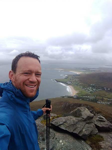 The view from the top of Slievemore