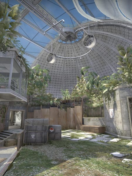 A screenshot of Biome from Counter-Strike: Global Offensive.