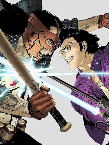Artwork from Travis Strikes Again: No More Heroes.