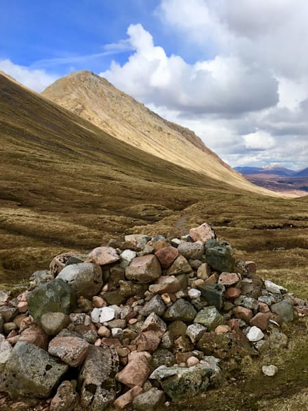 The Two Lairigs trail just waiting to be run