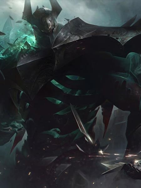 Mordekaiser’s splash art The Iron Revenant is back.