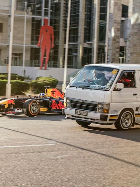 The inside line is not always the fastest