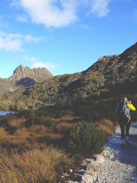 Hiking Cradle Mountain, Tasmania