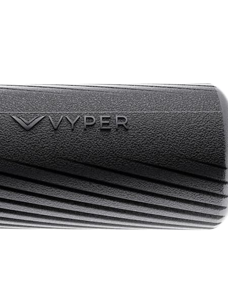 Image of the Hyperice Vyper 2.0 rechargeable and portable massage device.