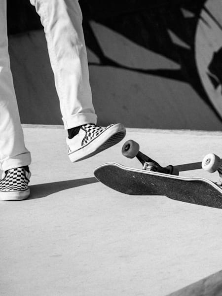Detail shot taken at the at the Red Bull Bowl Rippers in Marseille, France on September 1, 2018