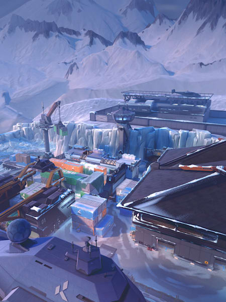 The birds eye view of Icebox.
