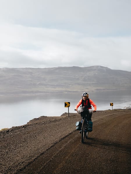 Emily Batty on her cross Iceland expedition